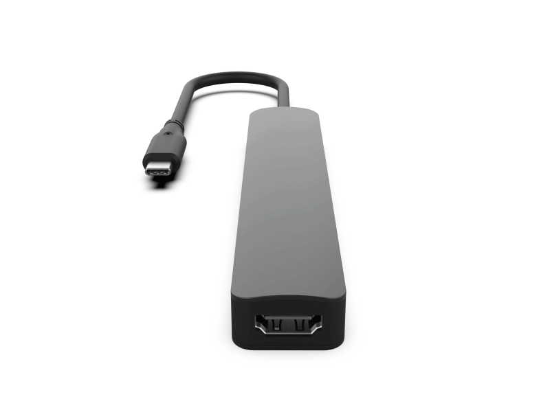 USB-C 轉 HDMI® 轉接器（支援 PD 充電）
